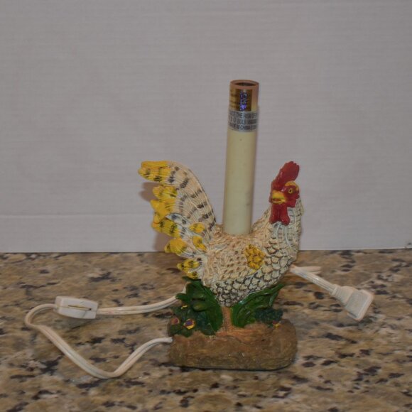 Very Nice Rooster Nightlight Lamp - Picture 2 of 6